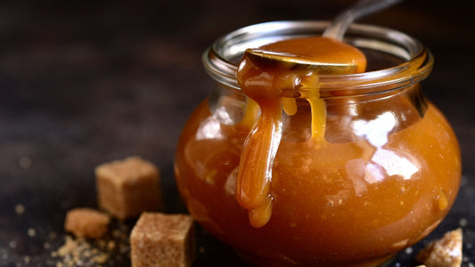 Pumpkin Spice Salted Caramel Sauce with Real Pumpkin