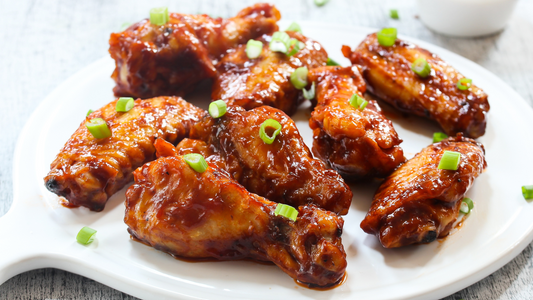 Rose or Regular Harissa Honey Chicken Wings - Collected Foods