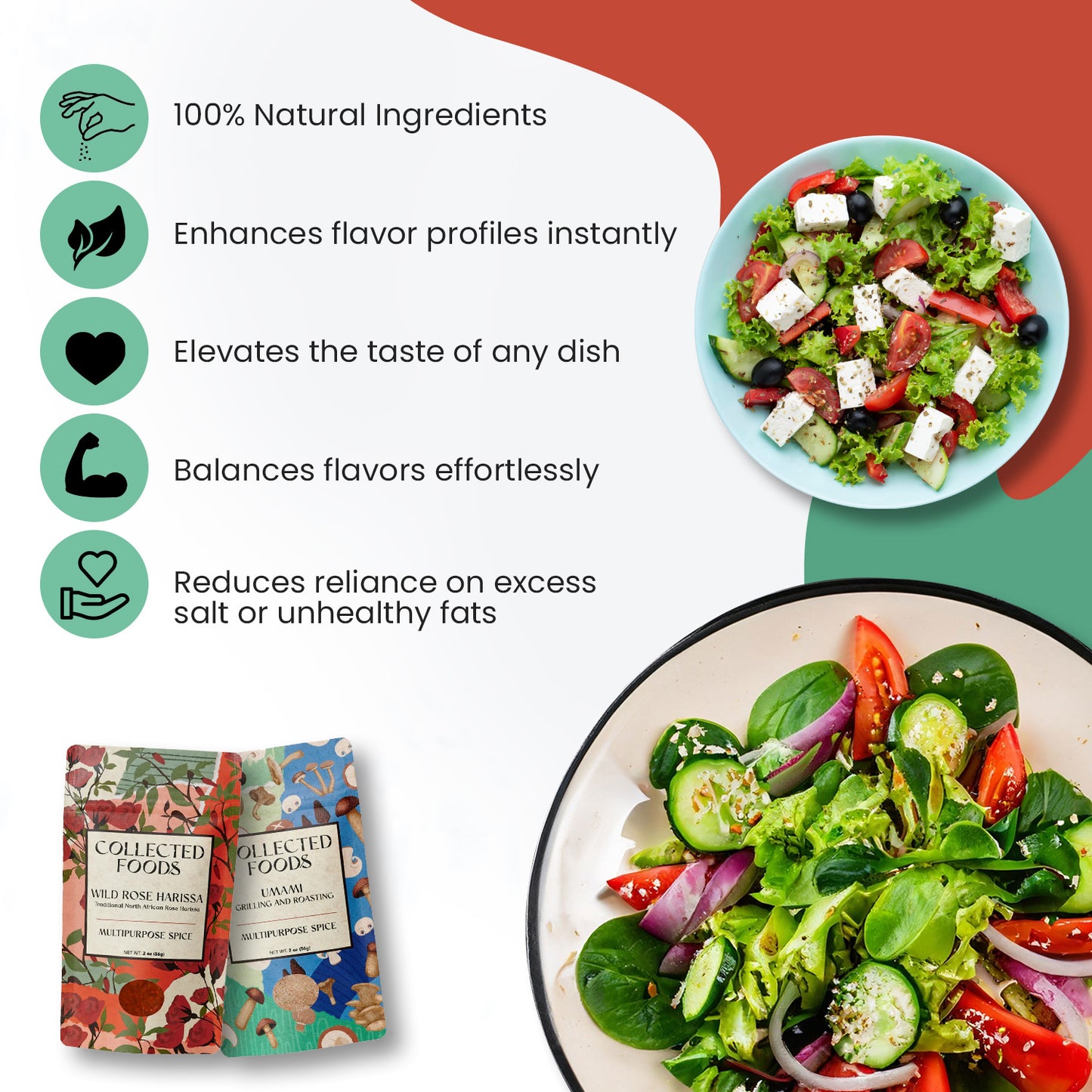 Vegan Spice Box Set – Chef Crafted Plant Based Seasonings for Bold Flavor