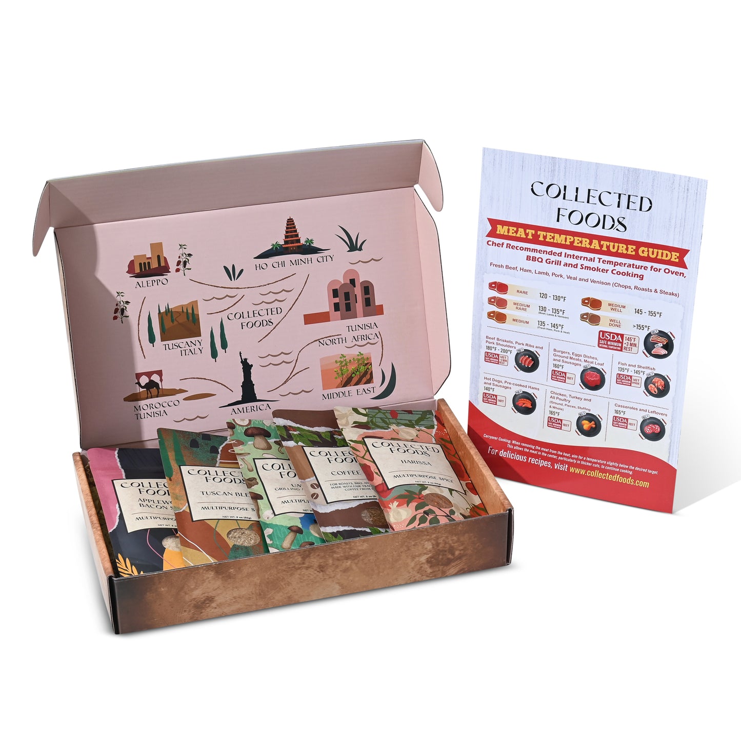 Barbecue Box Set – Gourmet BBQ Spice Blends for Grilling and Smoking