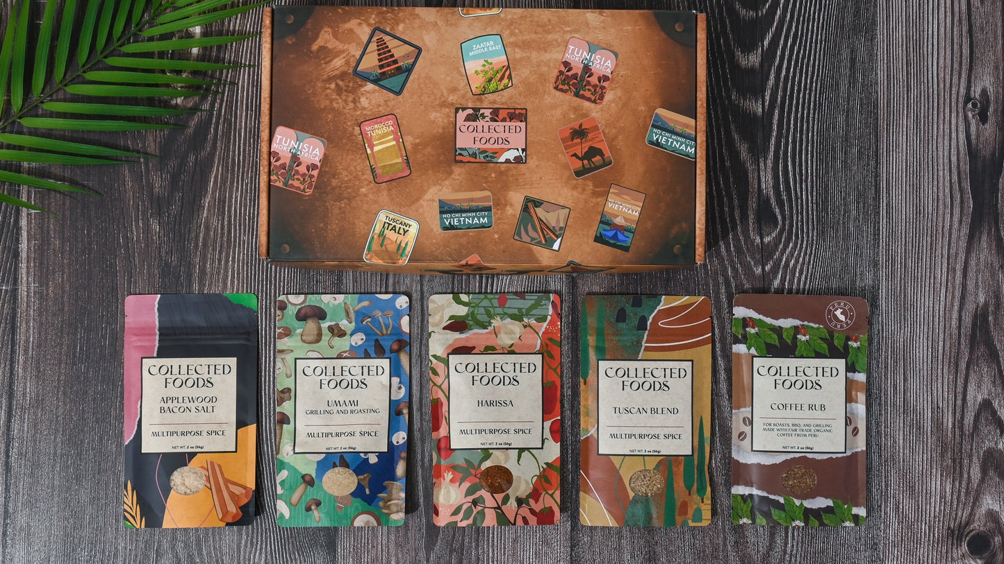 Barbecue Box Set – Gourmet BBQ Spice Blends for Grilling and Smoking
