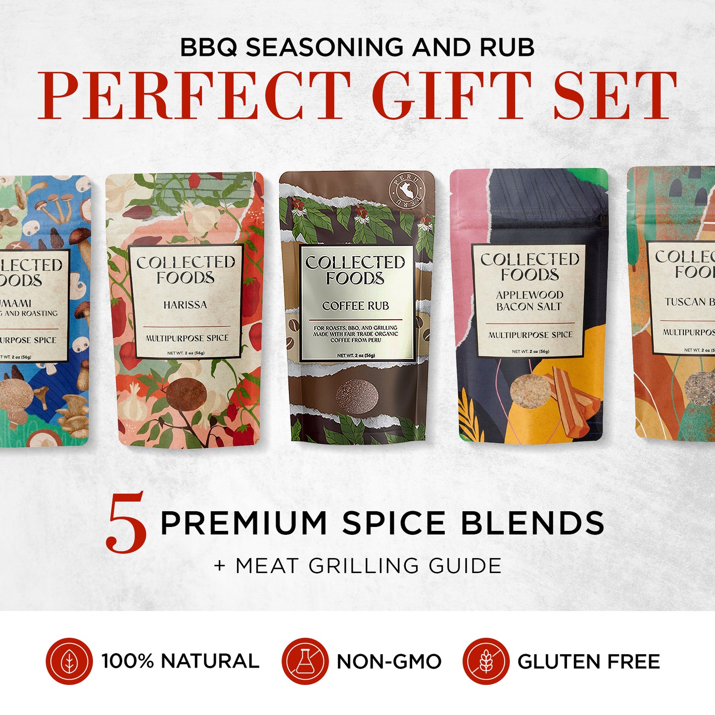 Barbecue Box Set – Gourmet BBQ Spice Blends for Grilling and Smoking