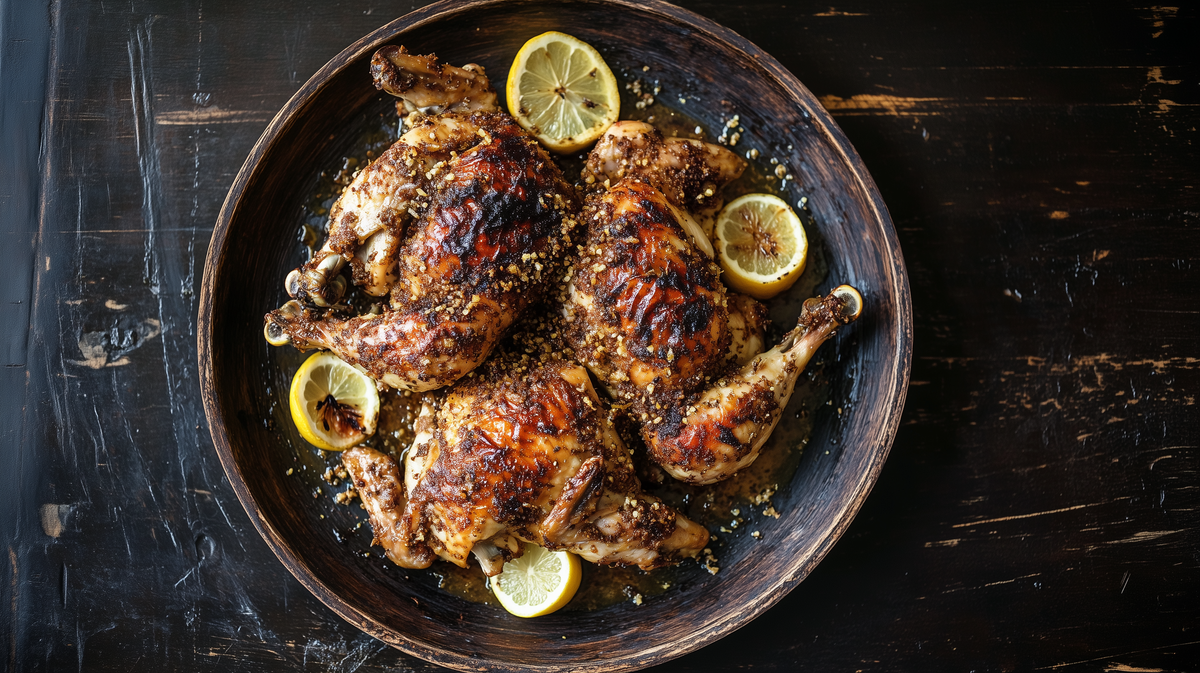 Aleppo Pepper Lemon Roast Chicken