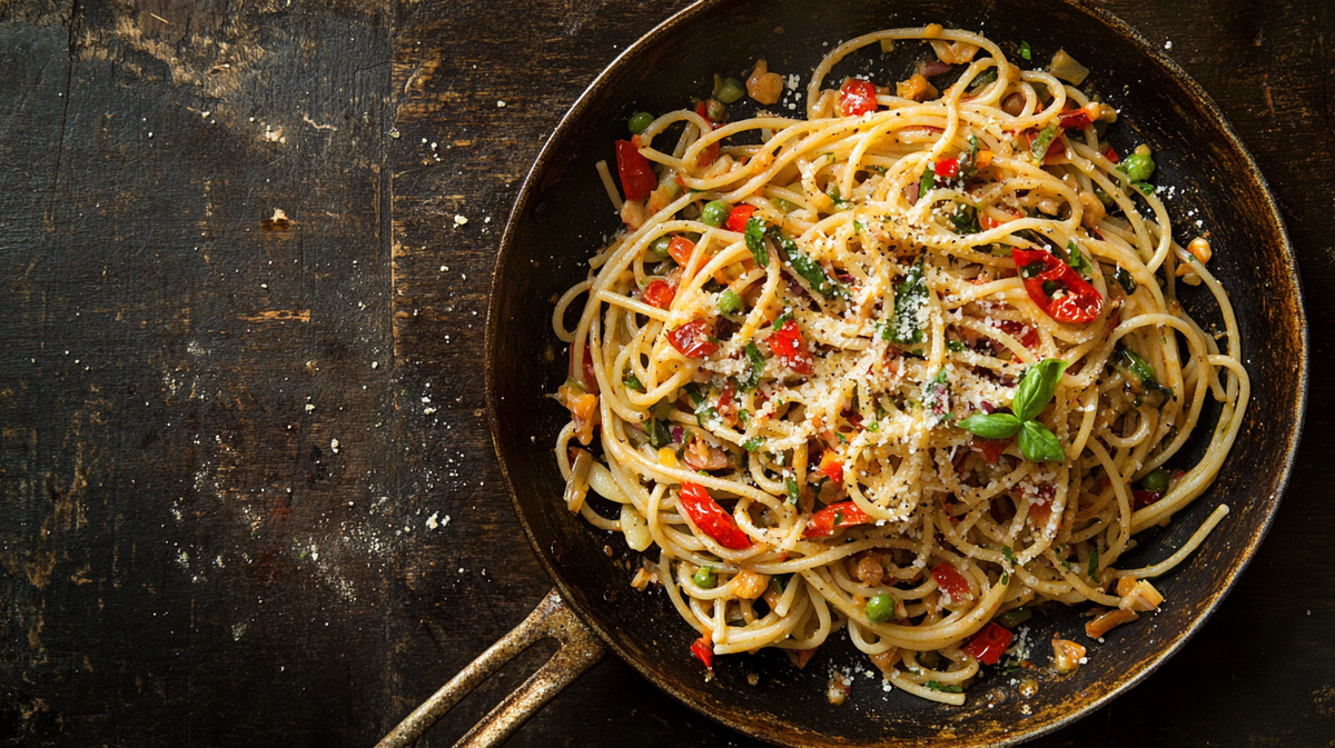 Aleppo Pepper Pasta Salad