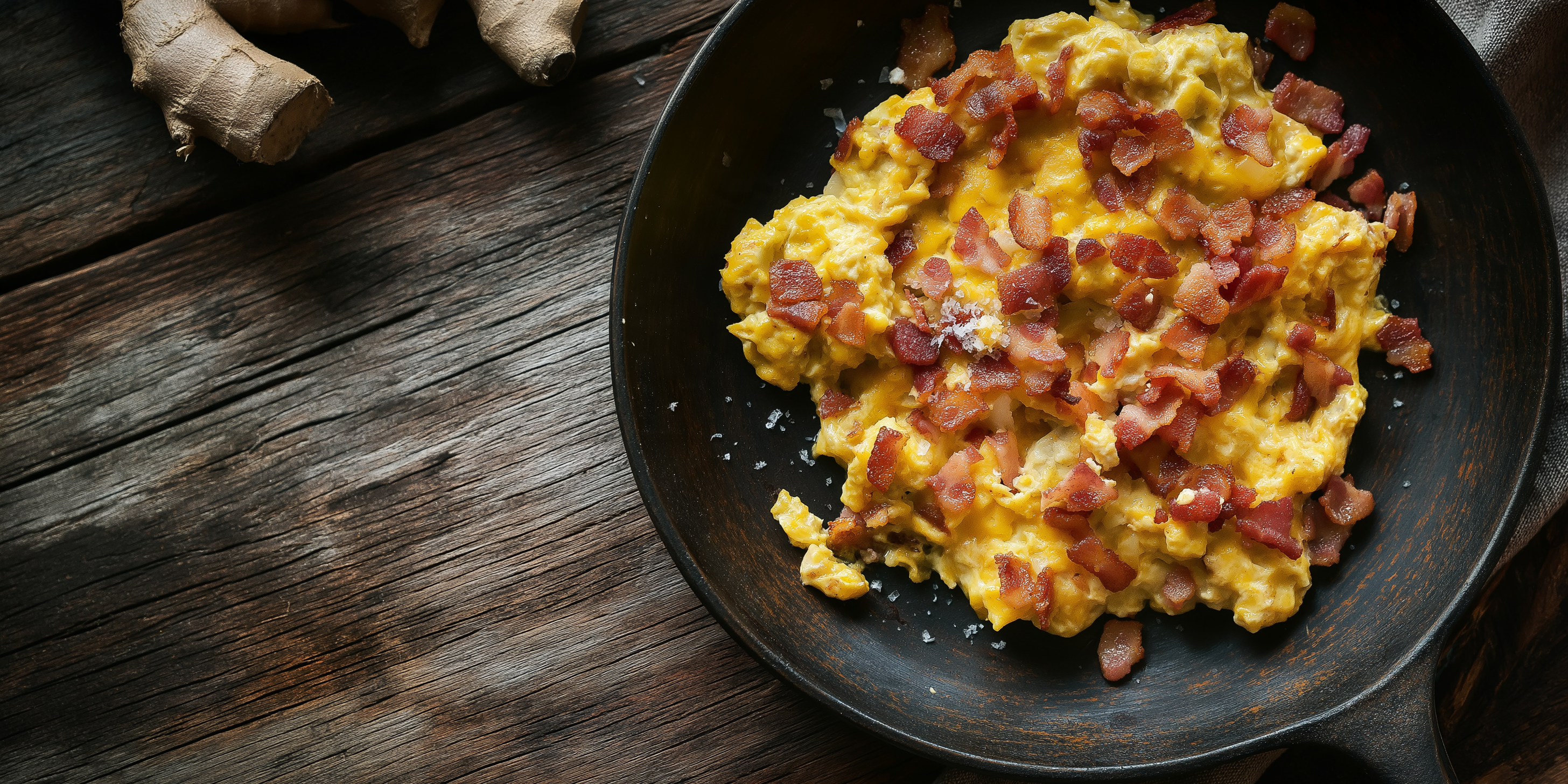 Bacon-Salt Soft Scramble