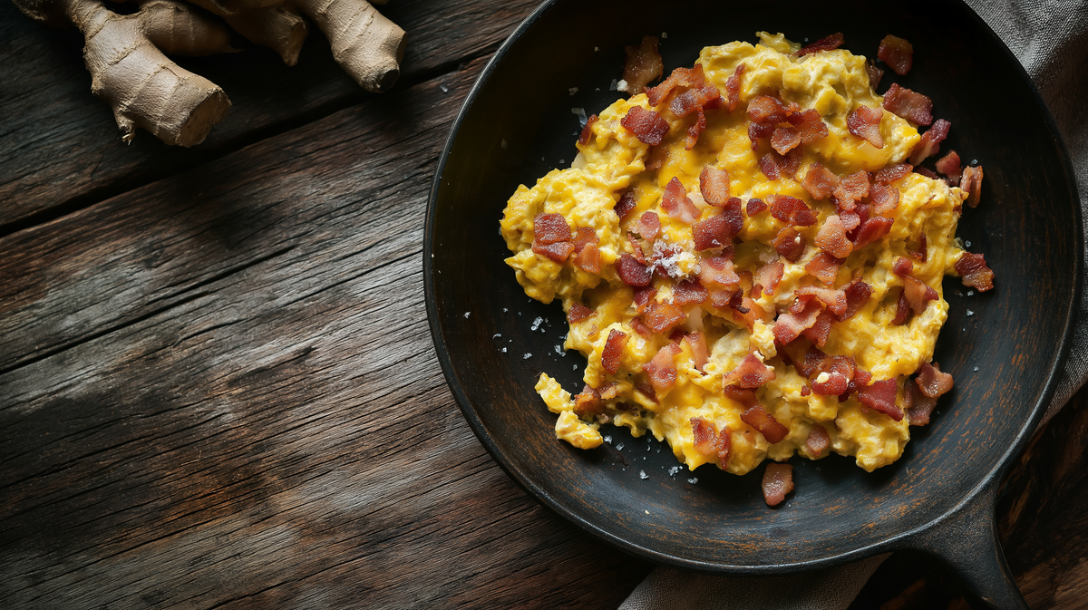 Bacon-Salt Soft Scramble