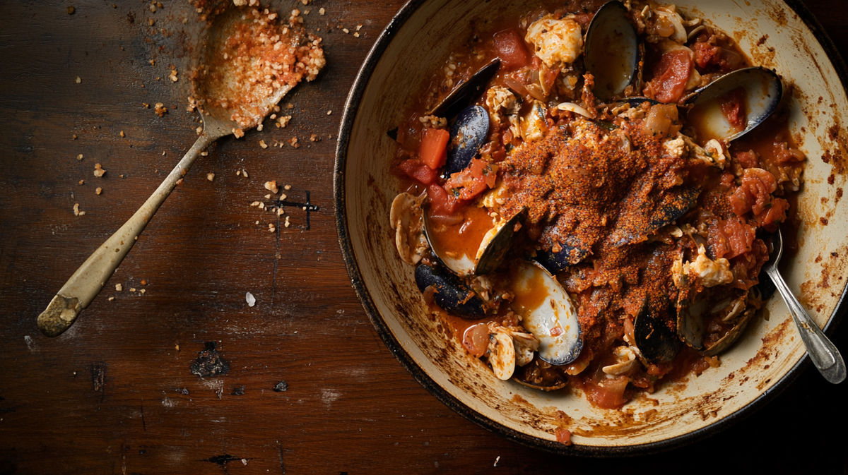 Bouillabaisse with Harissa Seasoning