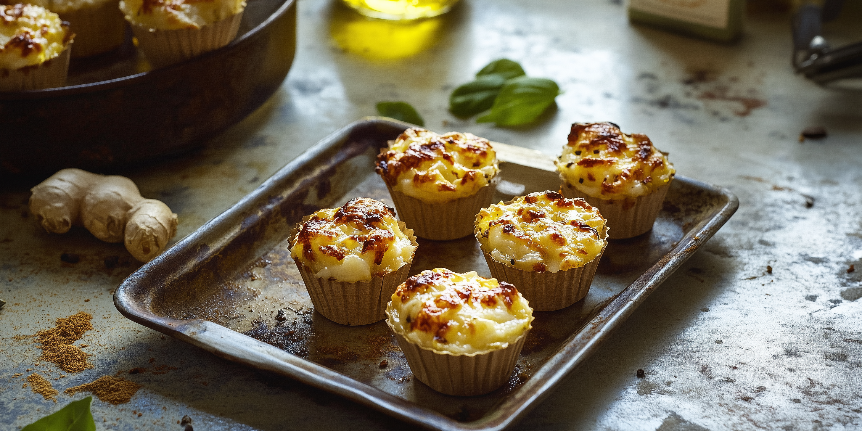 Cheese Cups with Spicy Honey Mustard