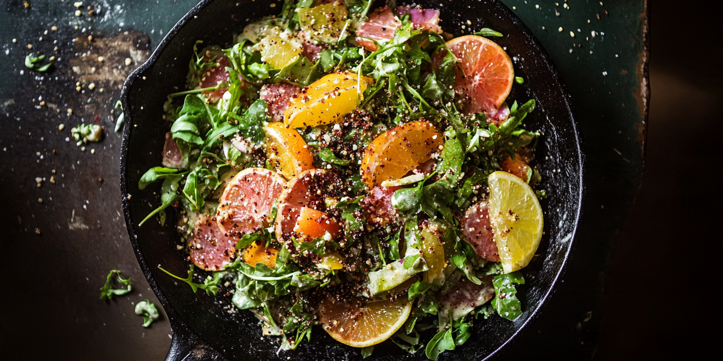 Citrus Salad with Aleppo Finish