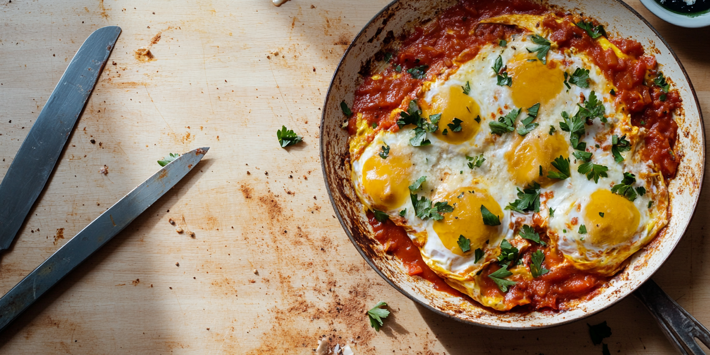 Classic Shakshuka with Rose Harissa