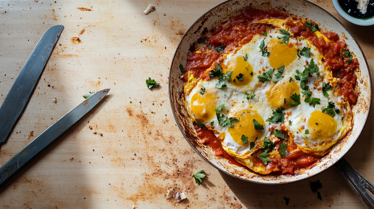 Classic Shakshuka with Rose Harissa