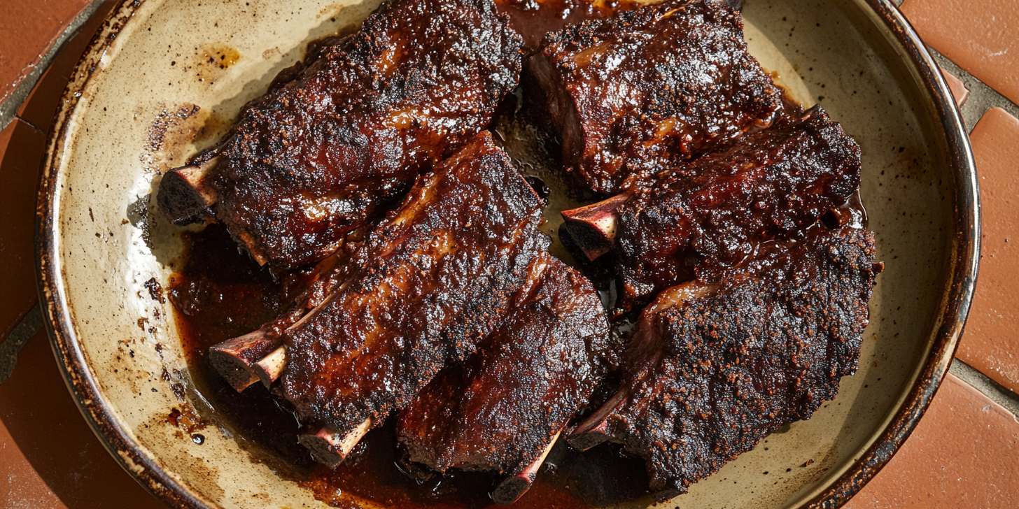 Coffee-Rubbed Braised Short Ribs