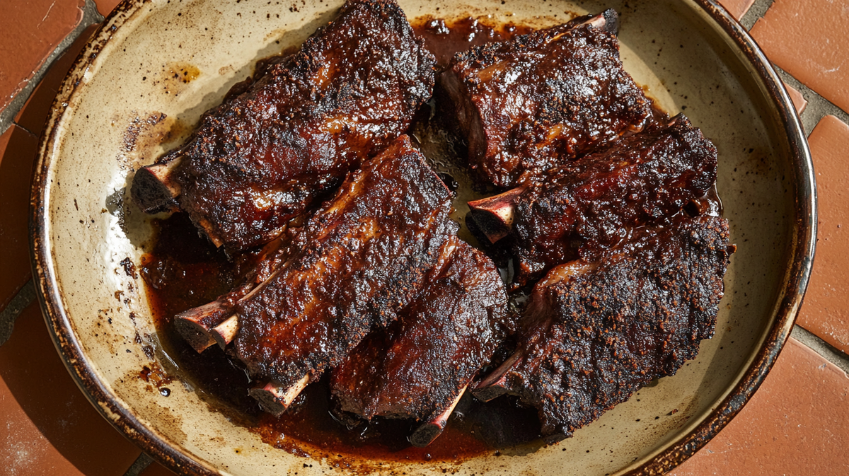 Coffee-Rubbed Braised Short Ribs