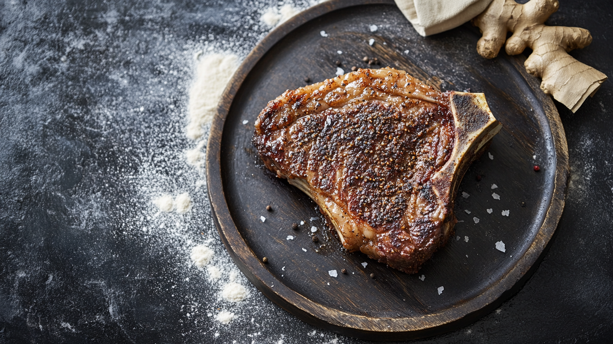 Coffee-Rubbed Rib-Eye