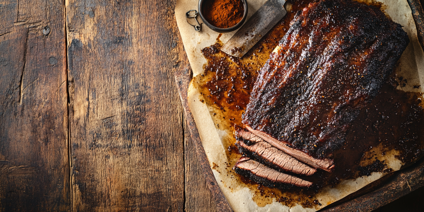 Coffee Rub Smoked Brisket