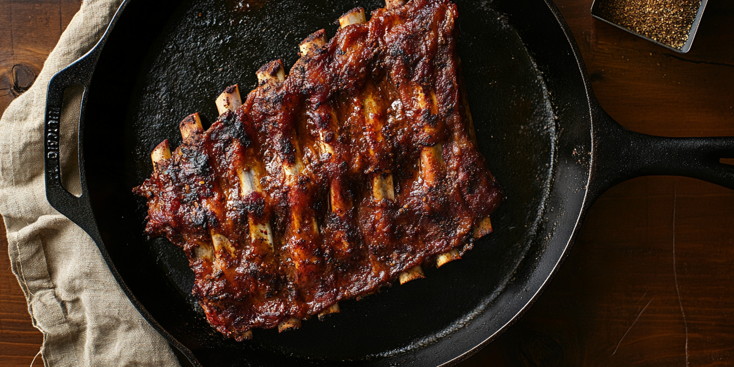 Coffee-Rubbed Spare Ribs