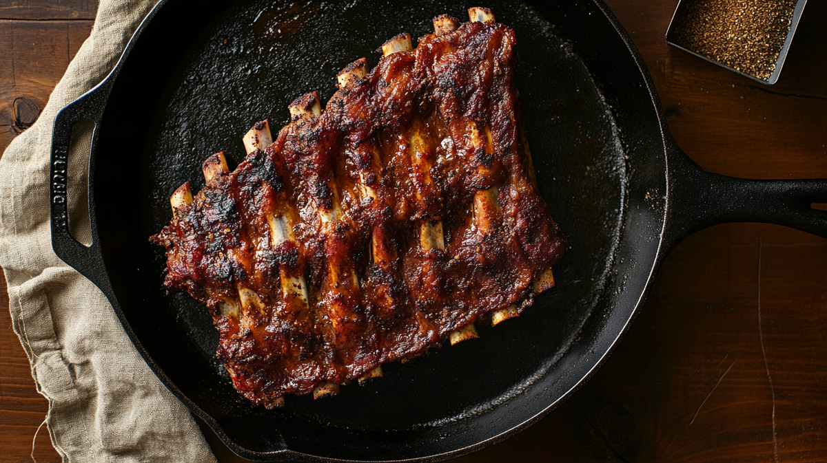 Coffee-Rubbed Spare Ribs