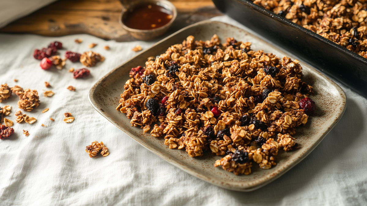 Crunchy Pumpkin Spice Granola