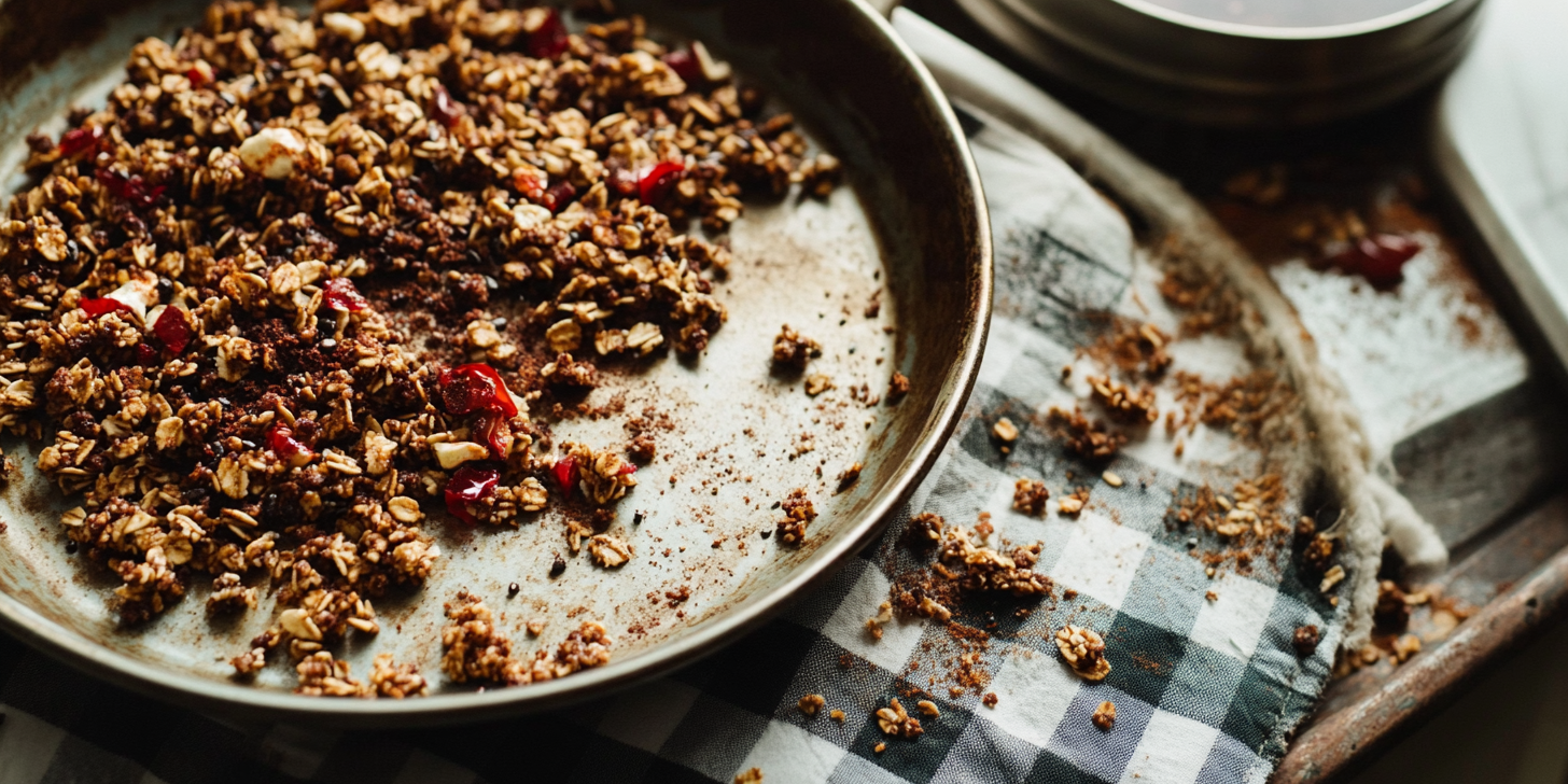 Decidedly Not-Sweet Granola with Aleppo