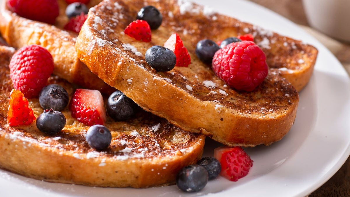 Easy French Toast with Non Dairy Milk