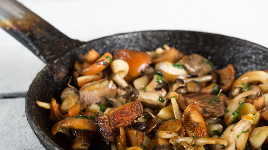 Fresh and Wild Mushroom Stew