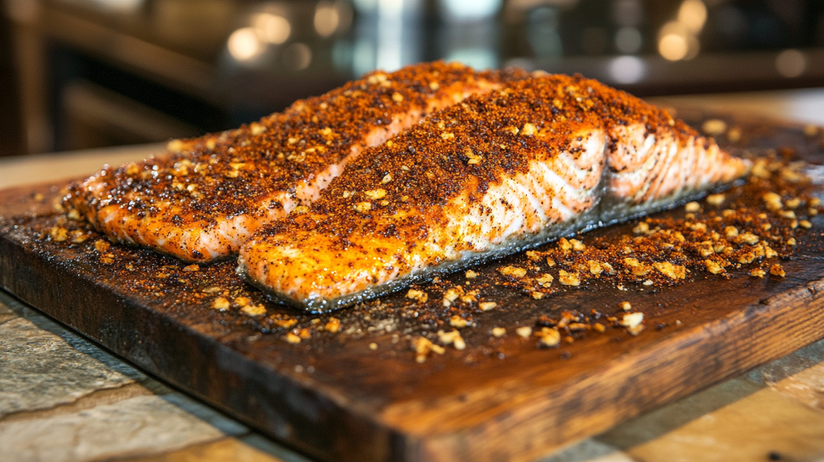 Harissa Powder Salmon or Sea Bass Crust