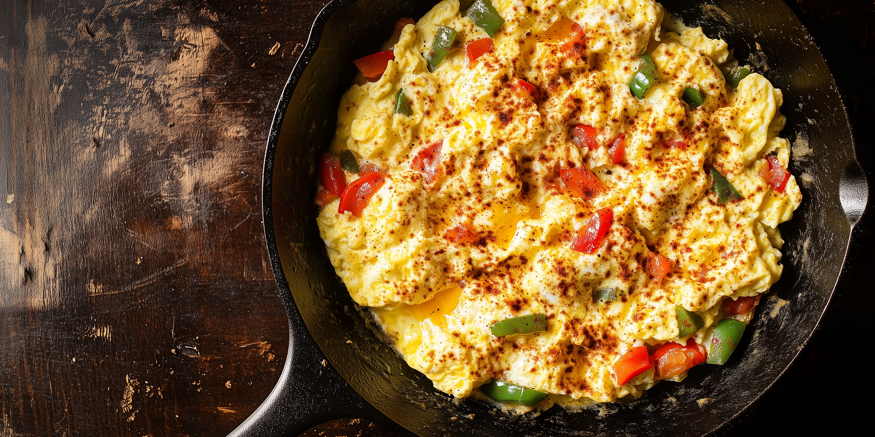 Harissa Scrambled Eggs or Breakfast Hash