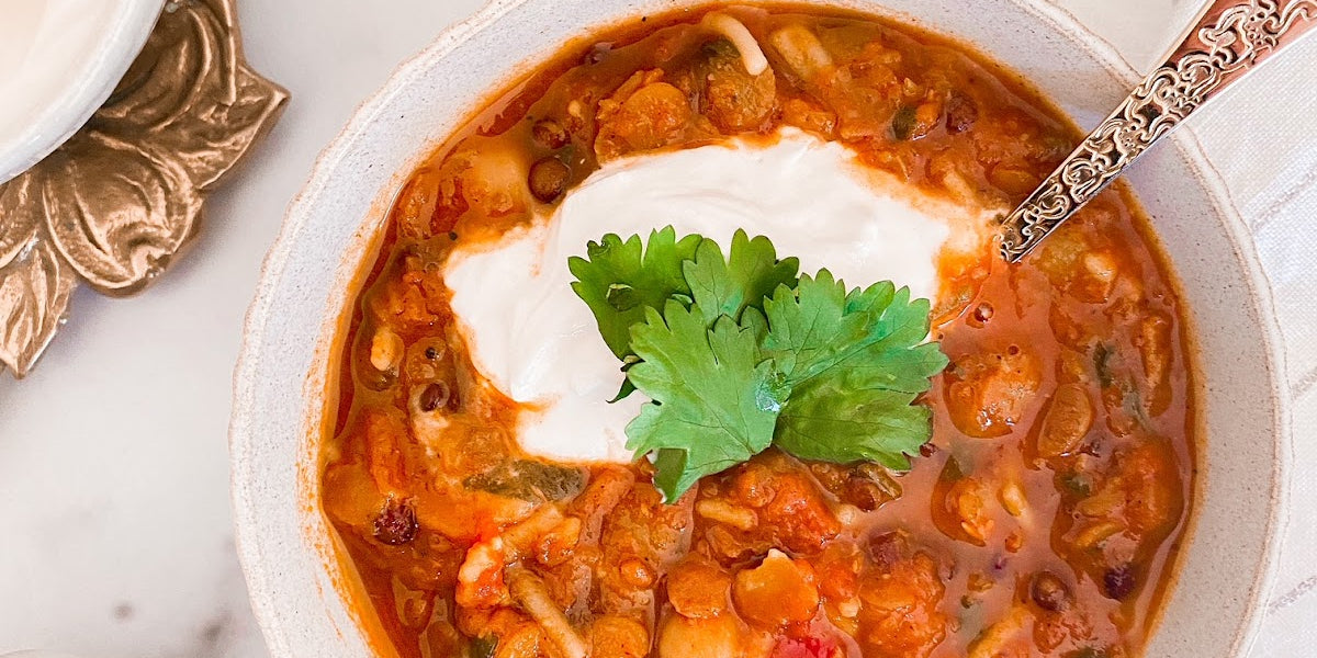 Harissa Lentils
