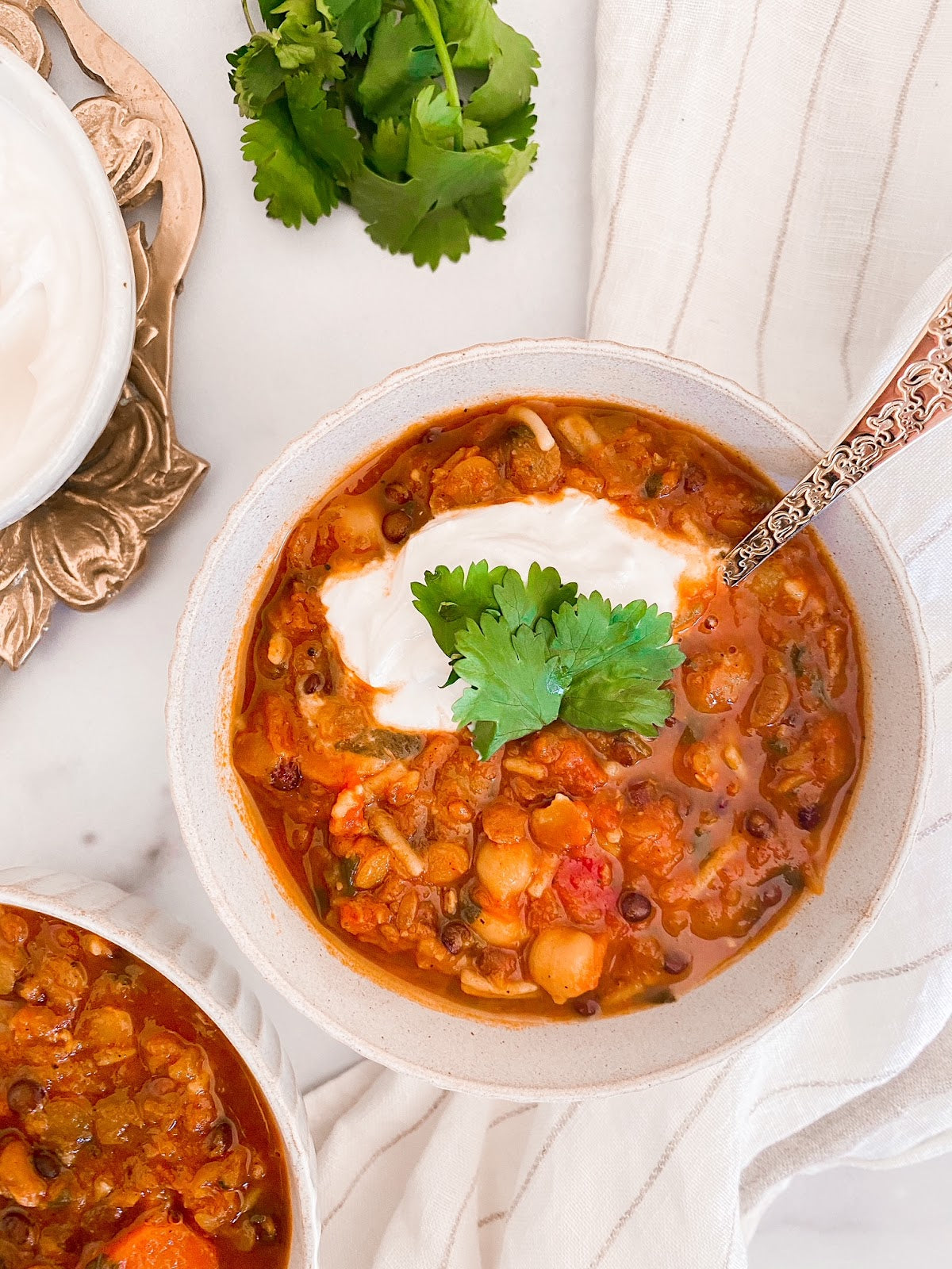 Harissa Lentils