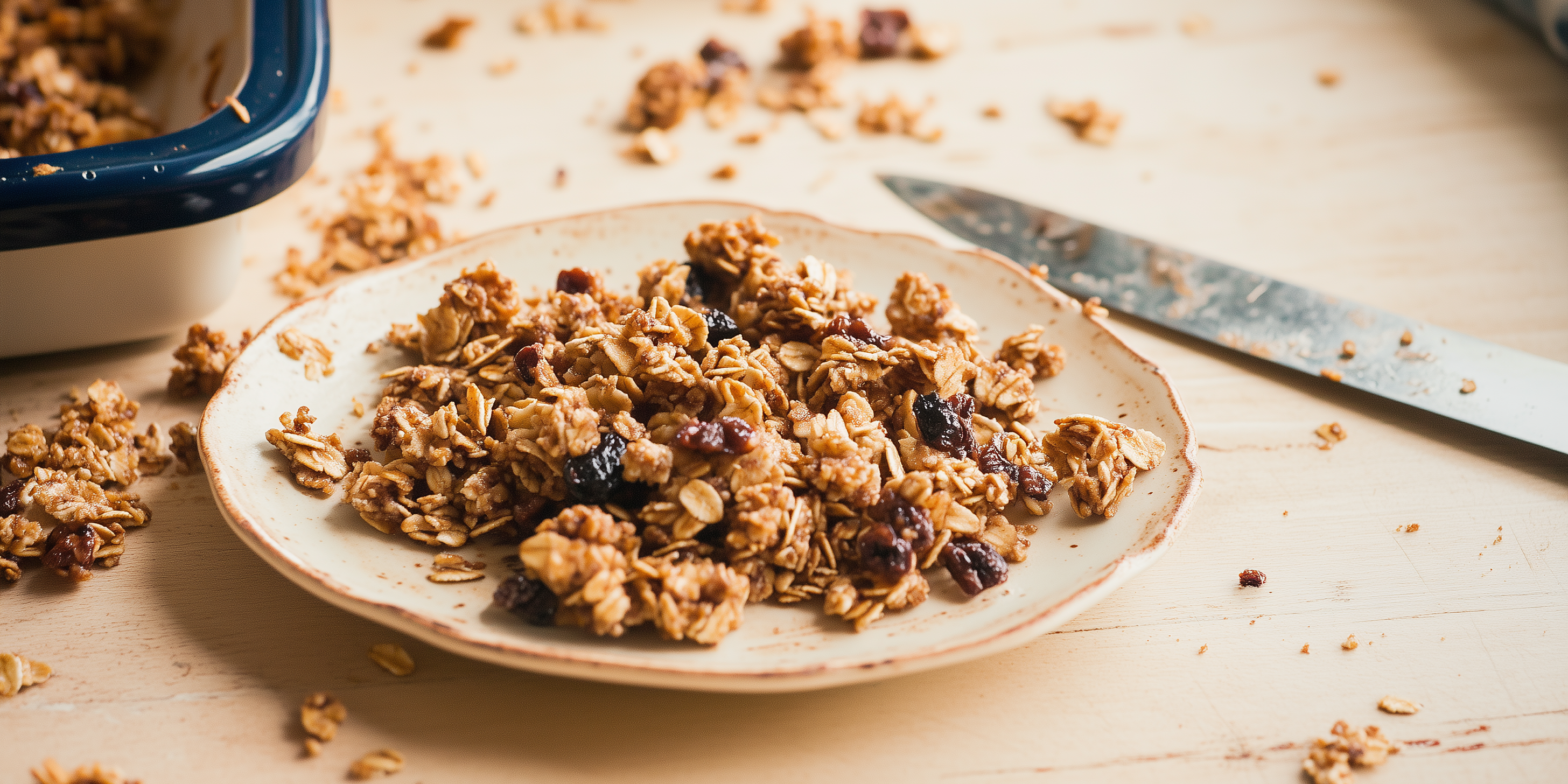 Healthy Maple Cinnamon Granola