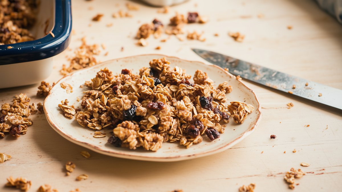 Healthy Maple Cinnamon Granola
