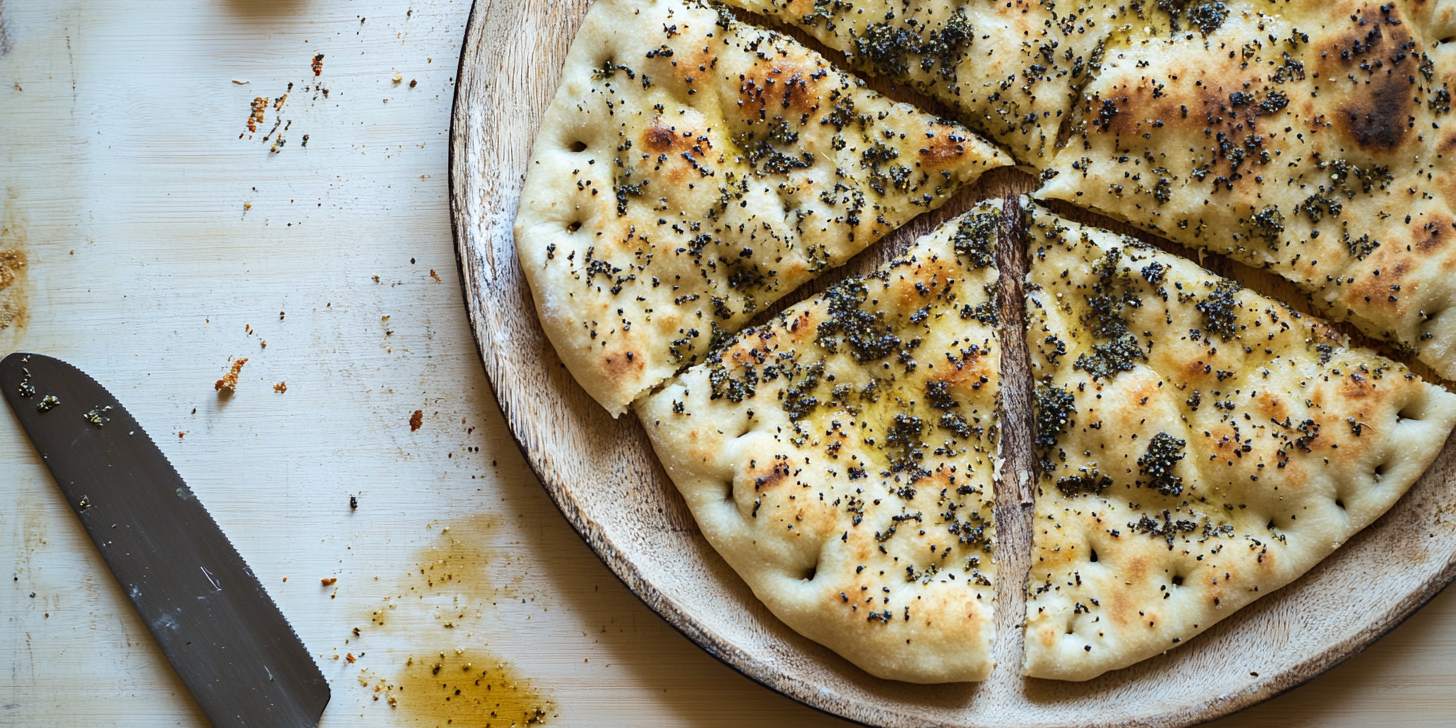 Herby Za’atar Flatbreads (Mana’eesh)