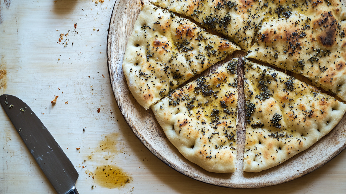 Herby Za’atar Flatbreads (Mana’eesh)