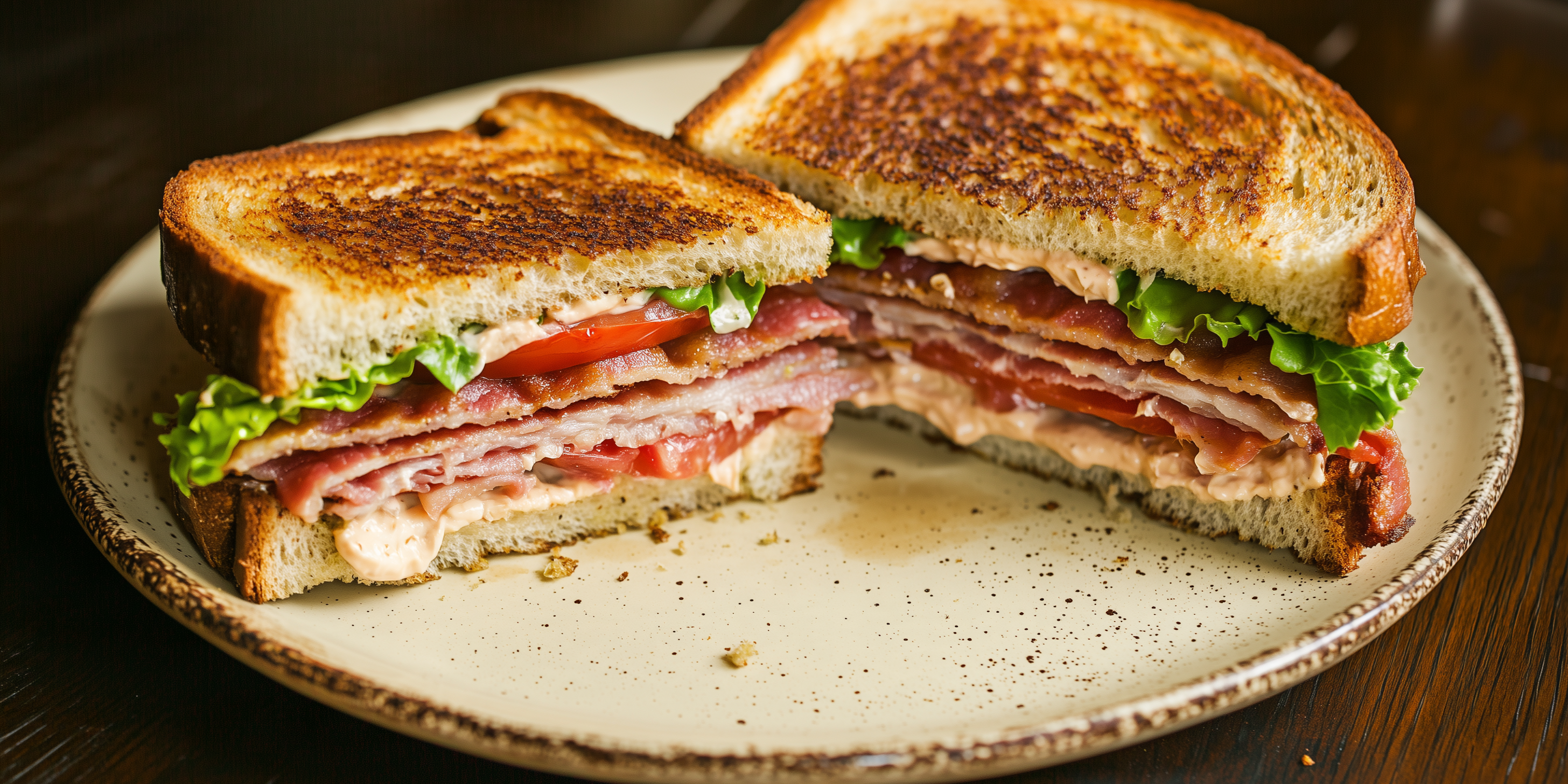 Homemade BLT, Bacon-Salt Tomato Seasoning