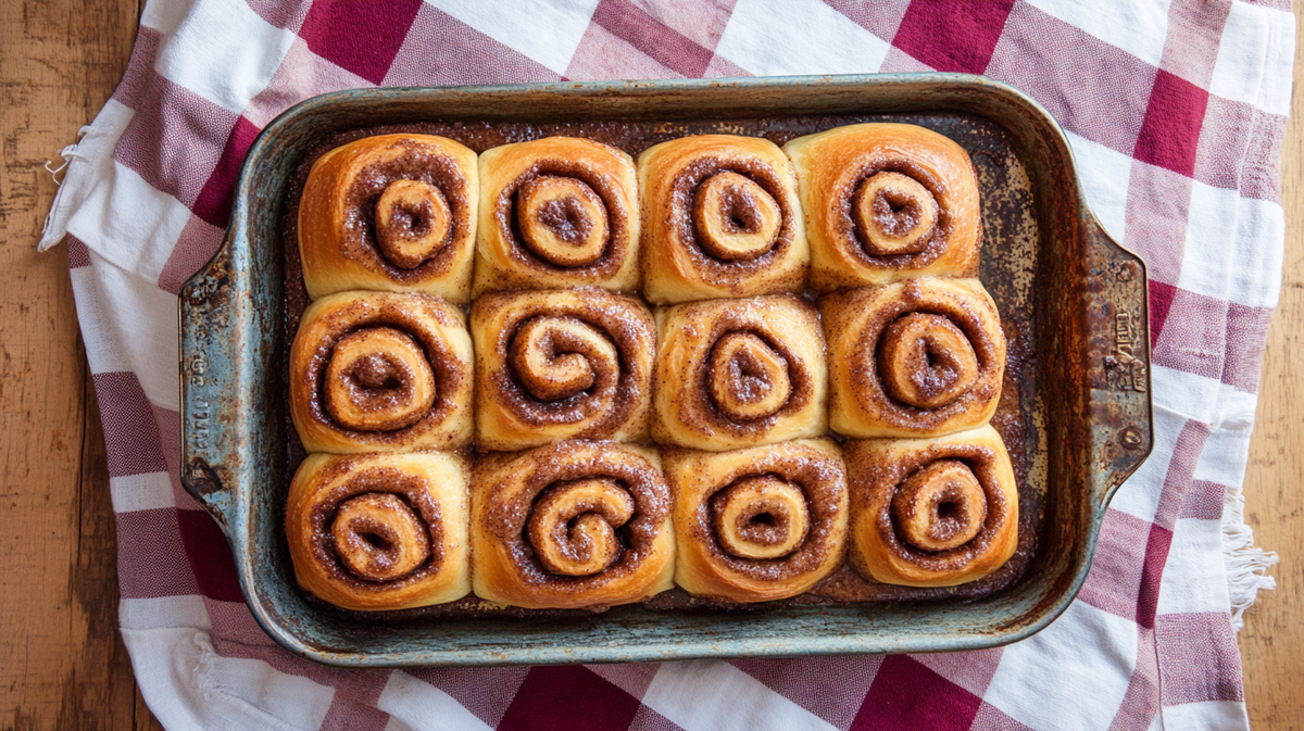 Homemade Cinnamon Rolls with Pumpkin Spice Filling
