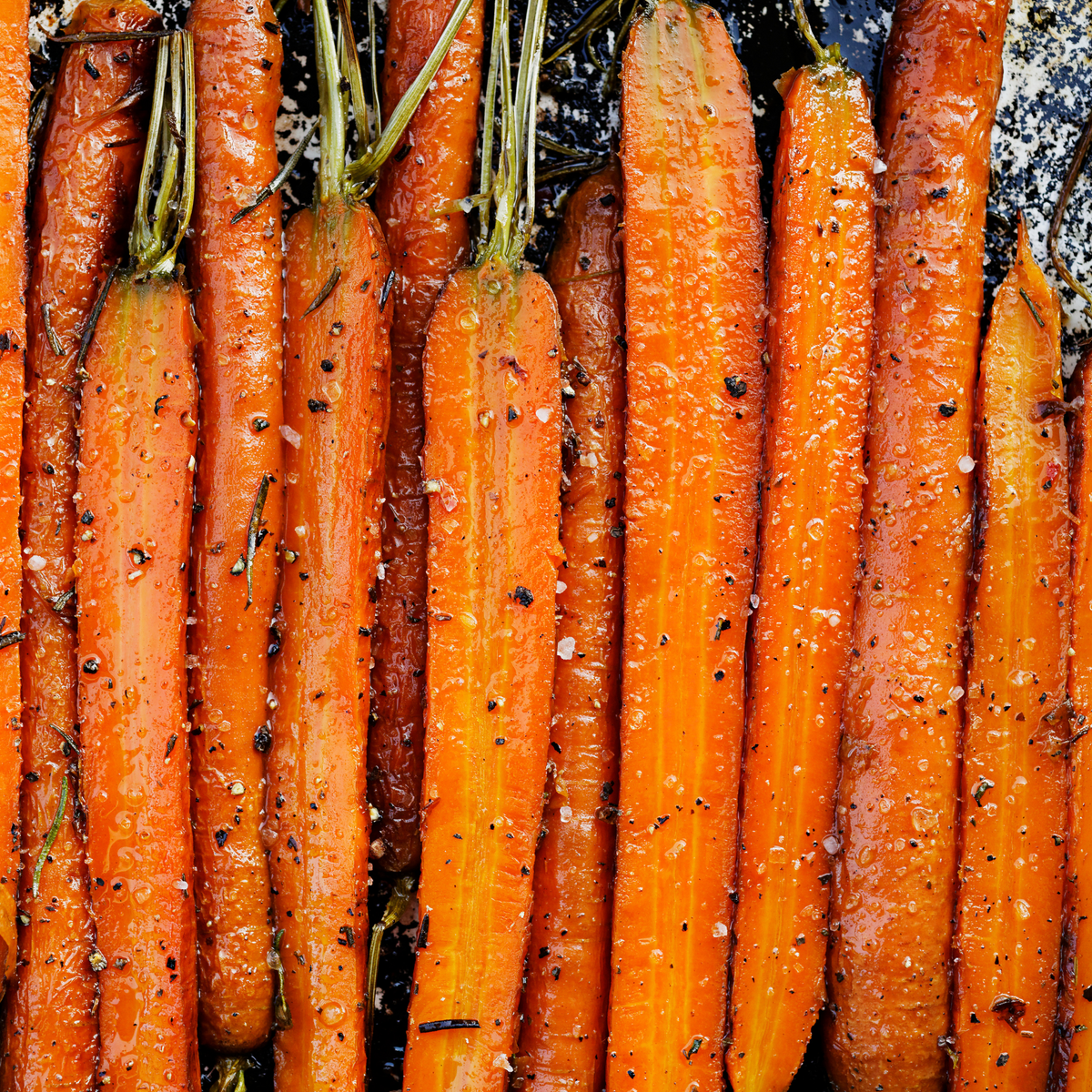 Harissa Roasted Carrots