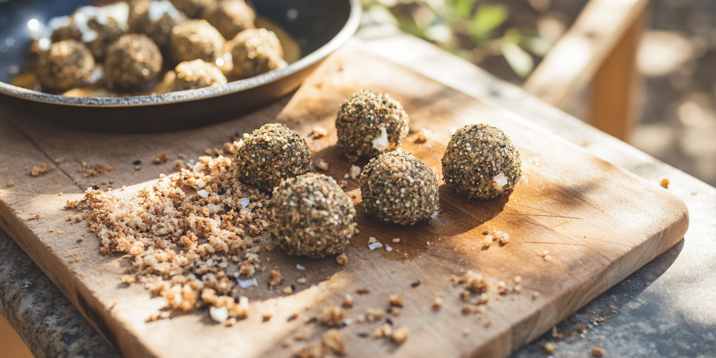 Labneh Balls Rolled in Za’atar