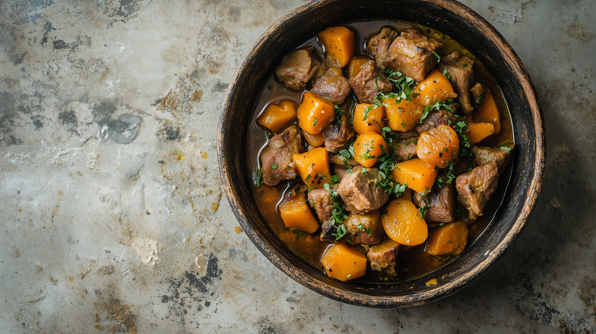 Lamb, Squash & Apricot Tagine