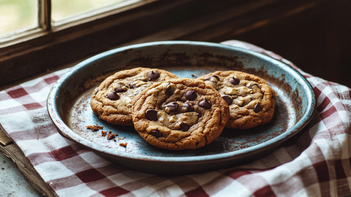 Pumpkin Butter Chocolate Chip Cookies (Collected Foods)
