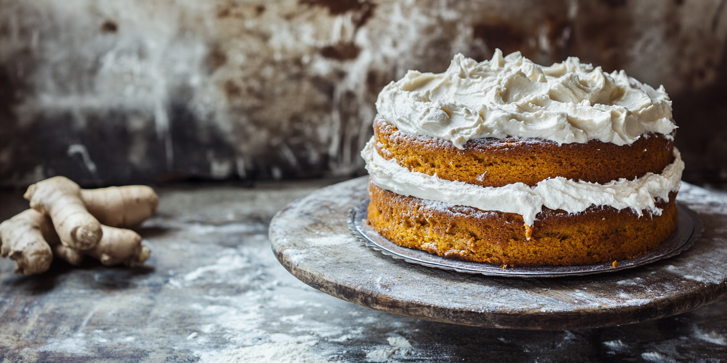 Pumpkin Layer Cake with Cream Cheese Frosting