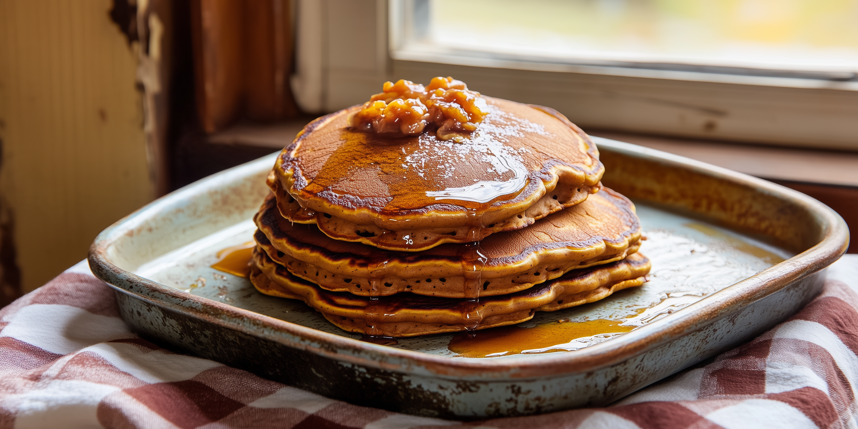 Pumpkin Spice Latte Pancakes (Collected Foods)