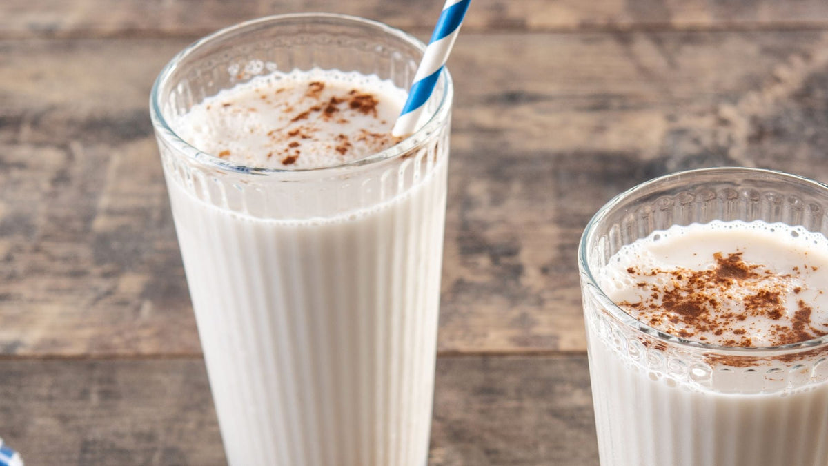 Homemade Almond Horchata with Pumpkin Spice