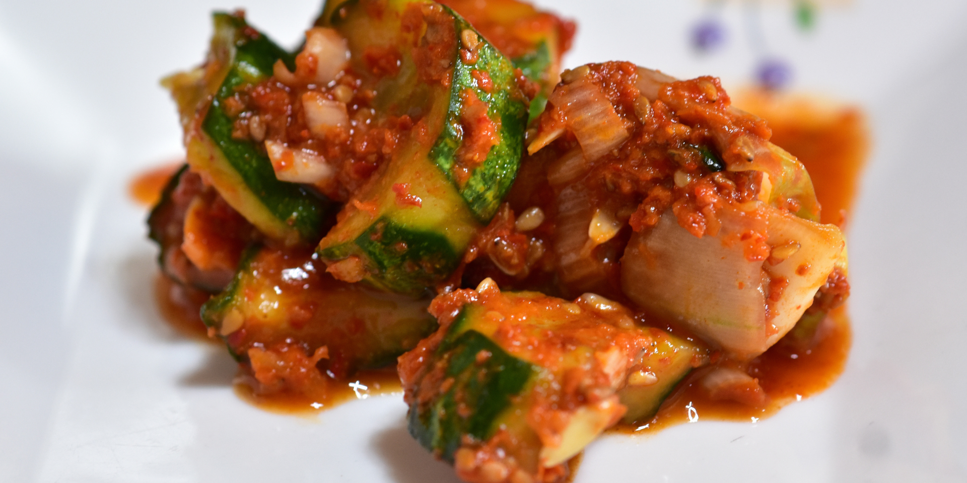 Quick Cucumber Kimchi