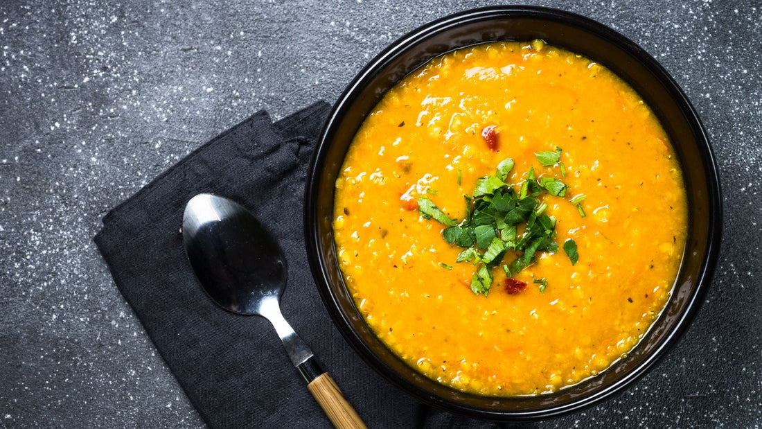 Spiced Red Lentil Soup with Aleppo Pepper