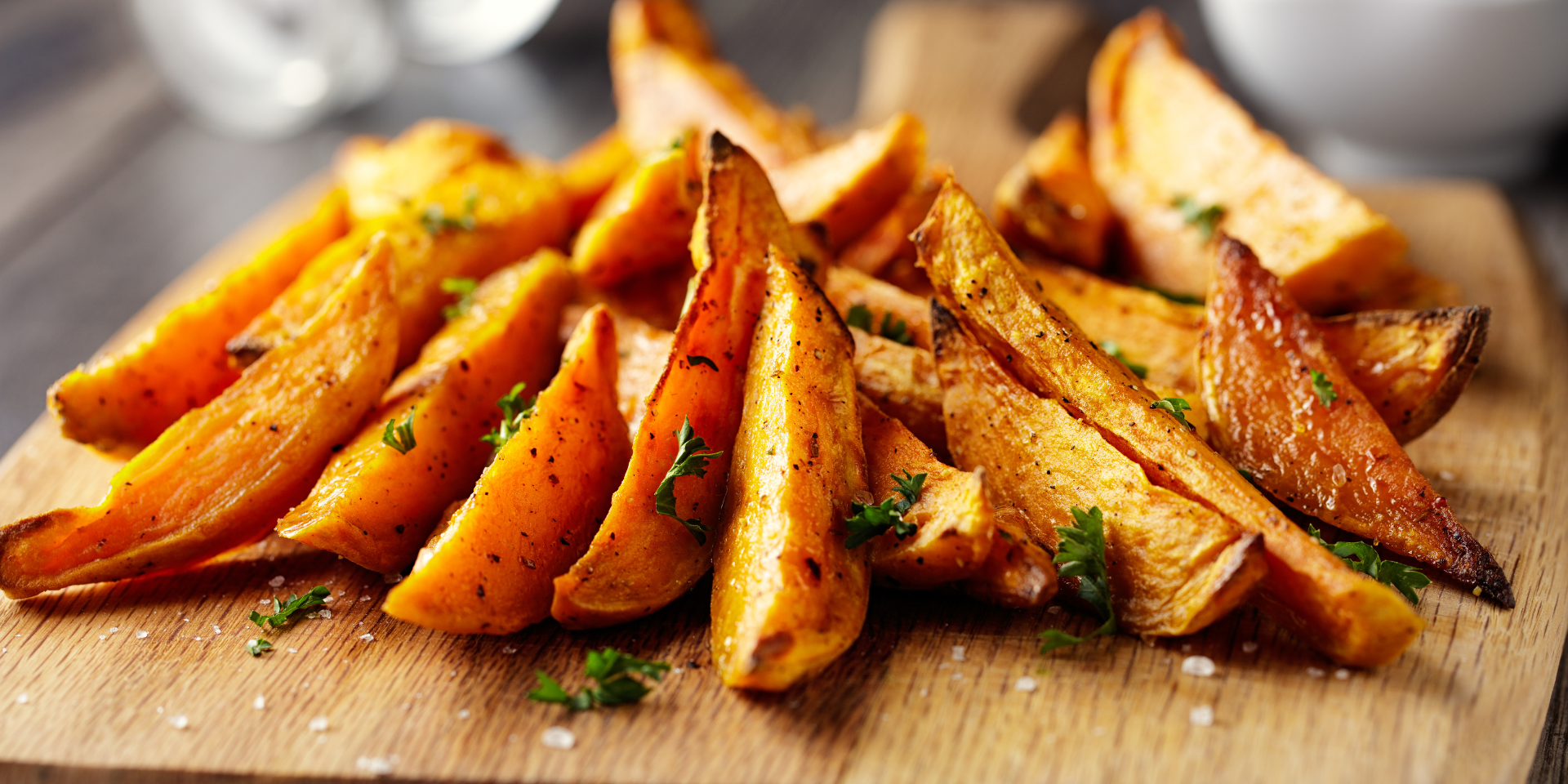 Roasted Sweet Potatoes with Ras el Hanout