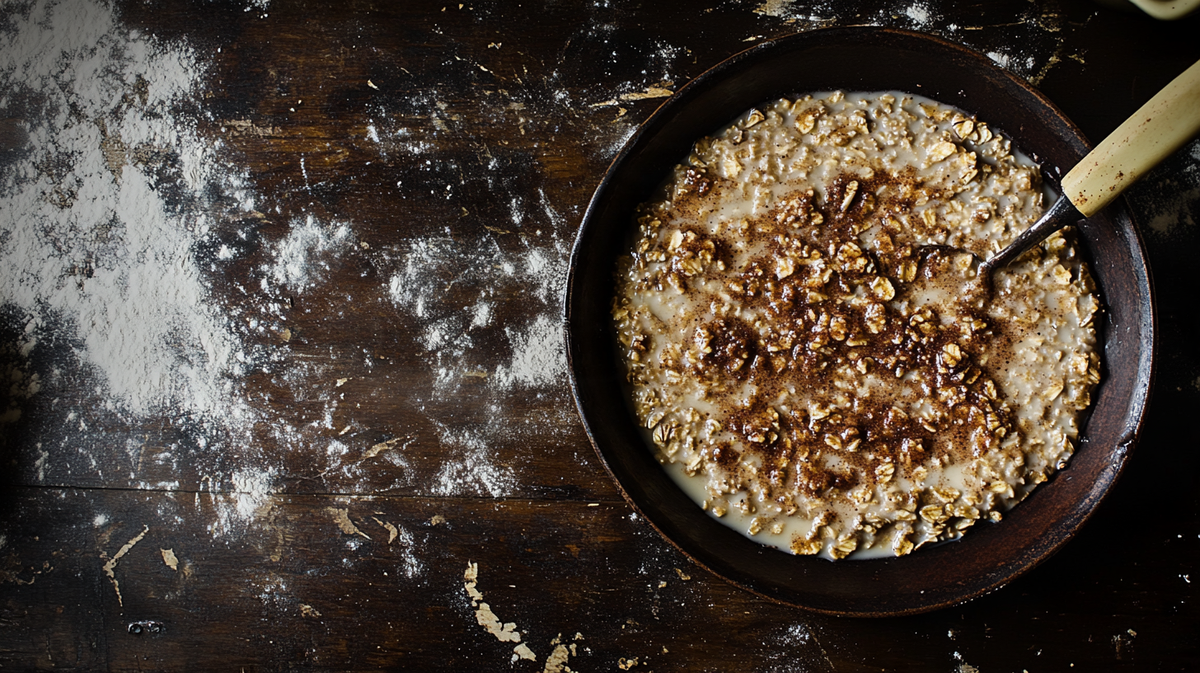 Snickerdoodle Overnight Oats with Pumpkin Pie Spice