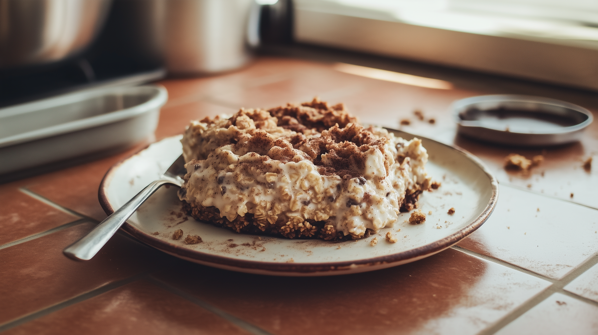 Snickerdoodle Protein Overnight Oats