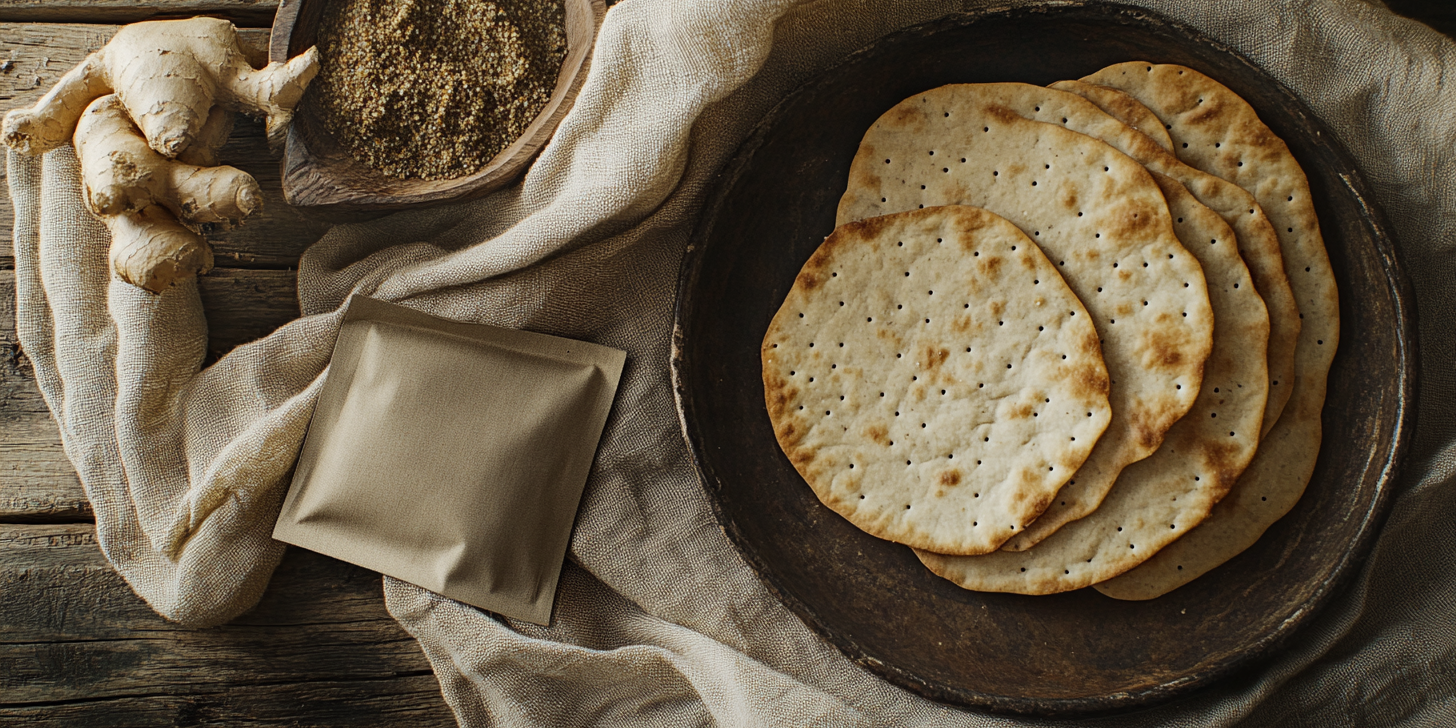 Sourdough Crackers: Lavash and Grissini with Zaatar