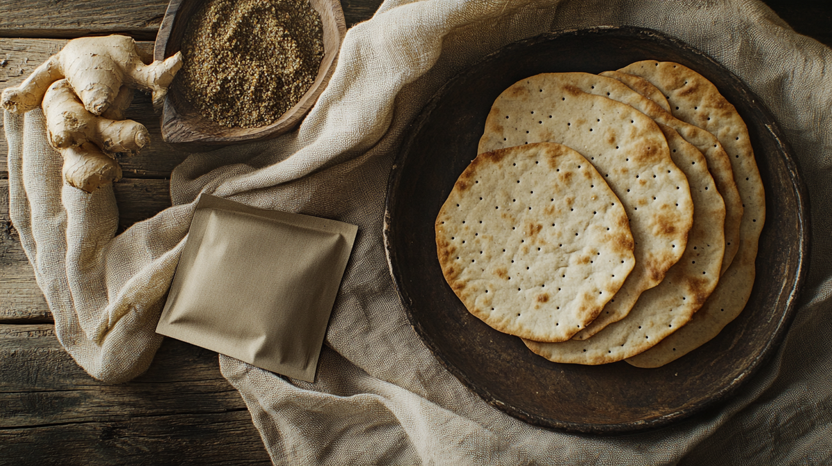 Sourdough Crackers: Lavash and Grissini with Zaatar
