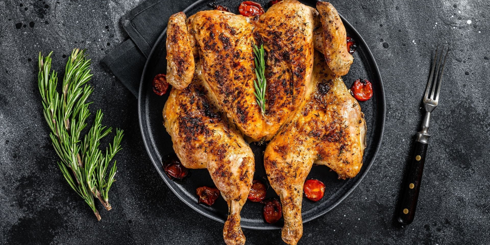 Harissa Spatchcocked (Butterflied) Roast Chicken